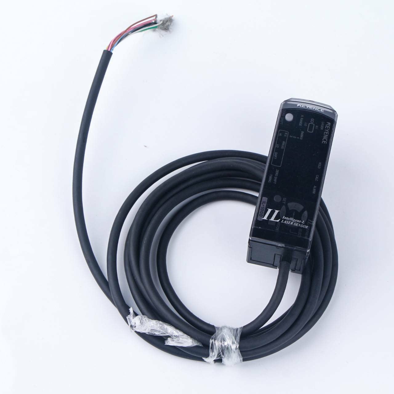 KEYENCE IL-1000 Laser Amplifier unit with attached multi-wire cable