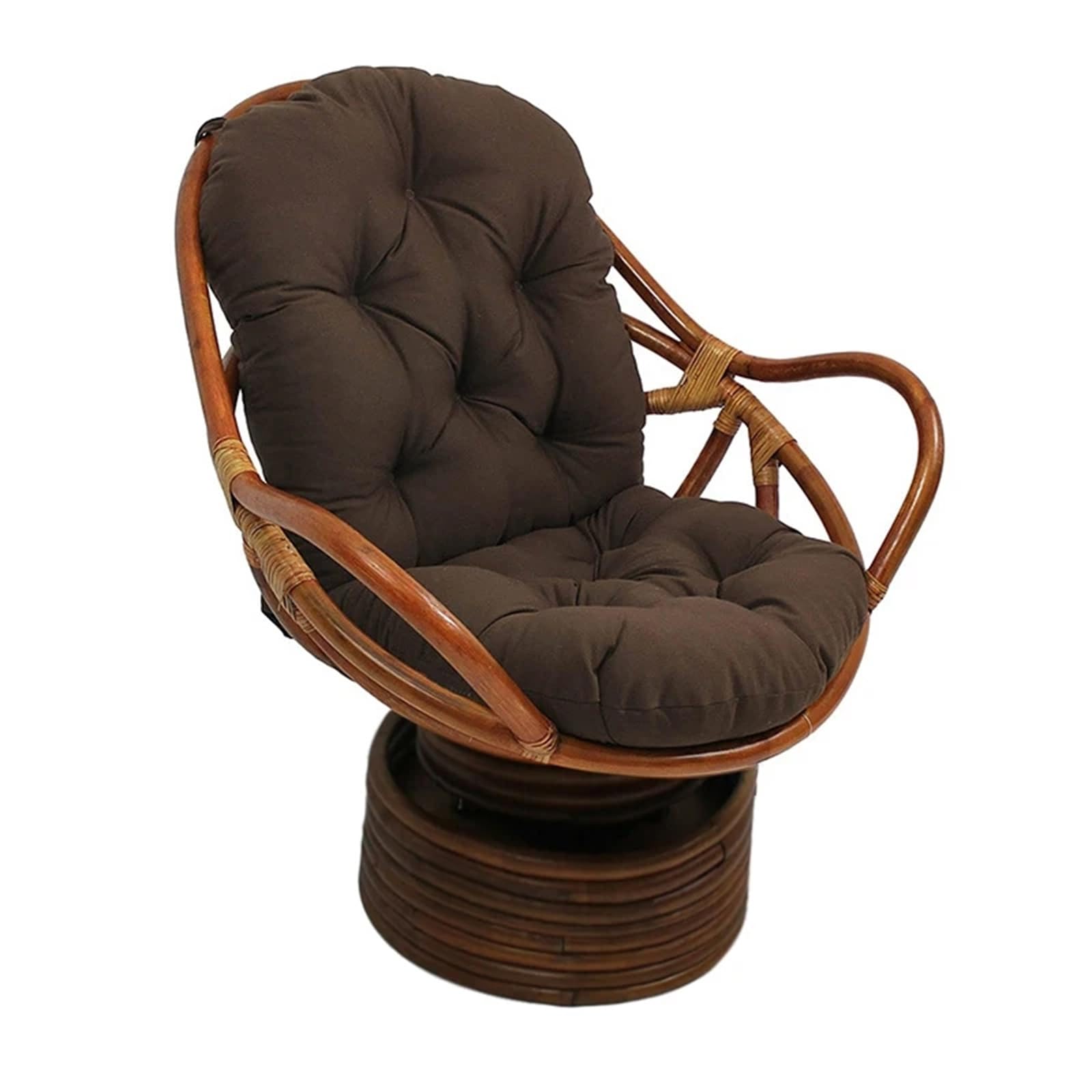 Bonlting Rattan Swivel Chair Cushion, 47