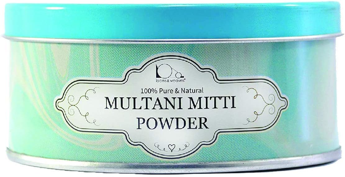 looms & weaves - Ayurvedic Multani Mitti Powder (Fuller Earth Stone) - 100 gm