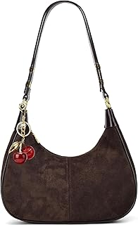 Small Hobo Bags Crescent Shaped Shoulder Bags for Women Mini Purse Fall Soft Crossbody Handbag 2025