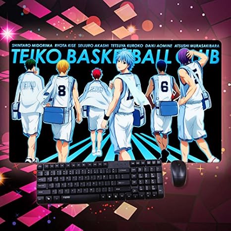 Amazon Co Jp 黒子のバスケ 黒子 テツヤ 黄瀬 涼太 最強 マウスパッド レーザーマウス対応モデル サイズ ジャンボ パソコングッズ アニメ Diy パソコン コスプレ 道具 漫画週辺 男女兼用 周辺機器 アクセサリー マウスパッド 絵柄タイプ マウスパット 雑貨 オフィス