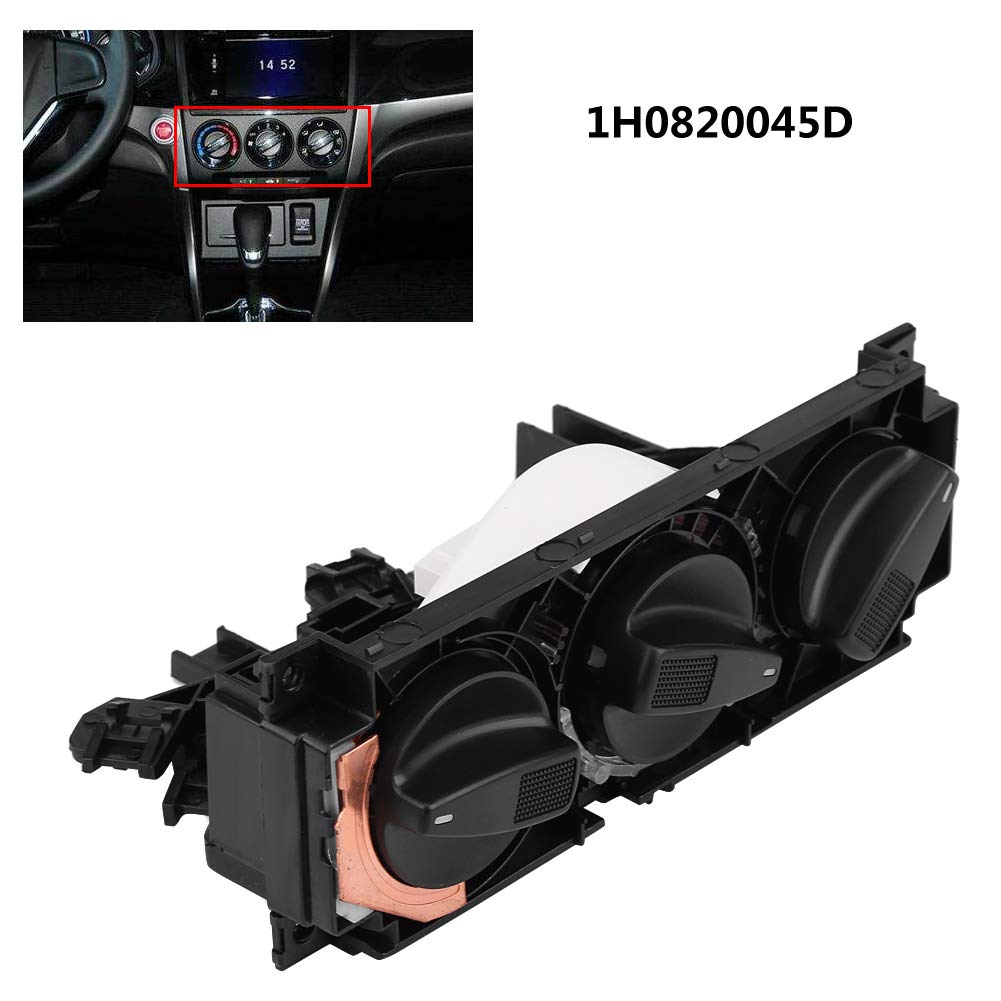 KIMISS 1H0820045D Interrupteur de climatiseur Commande de Chauffage Climatiseur voiture pour MK3