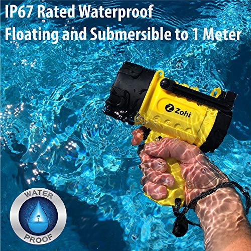 Zohi Waterproof Rechargeable Spotlight High Lumens - Led Super Bright Lumen Flashlight 6000 - Usb Rechargeable Searchlight, Boat Spot Light, Led Spotlight Torch, Handheld Powerful Flashlights #TOP3