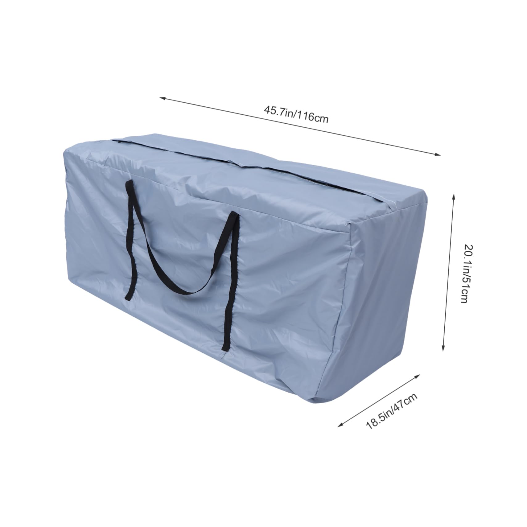Borsa Portaoggetti Cerniera per Albero di Natale Contenitore per Mobili da Esterno Sacchetto per Regali e Decorazioni
