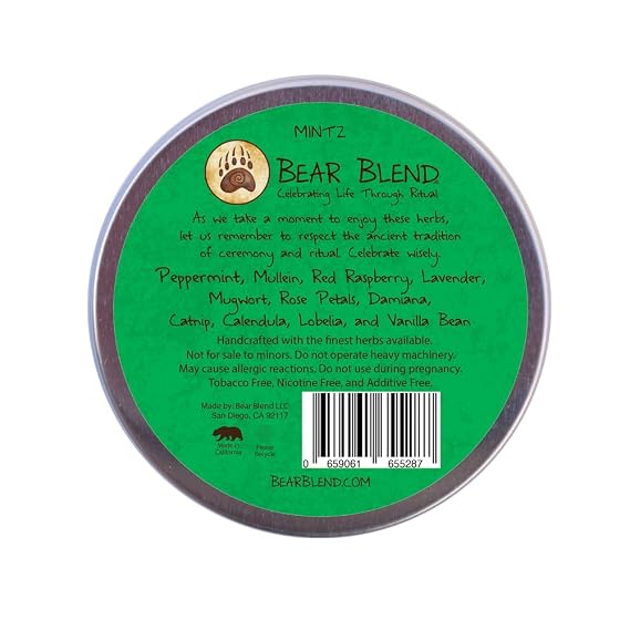 Mintz Herbal Ceremonial Blend from Bear Blend