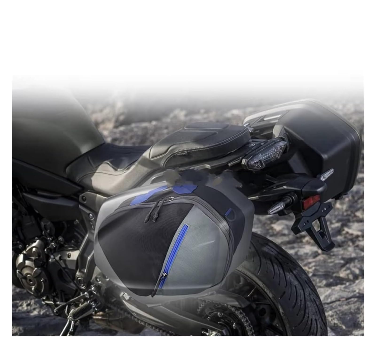 Moto Paraurti Borsa per Tracer 7 per per 700 per GT 2020 Moto Bagagli Sella Borsa Laterale Fodera