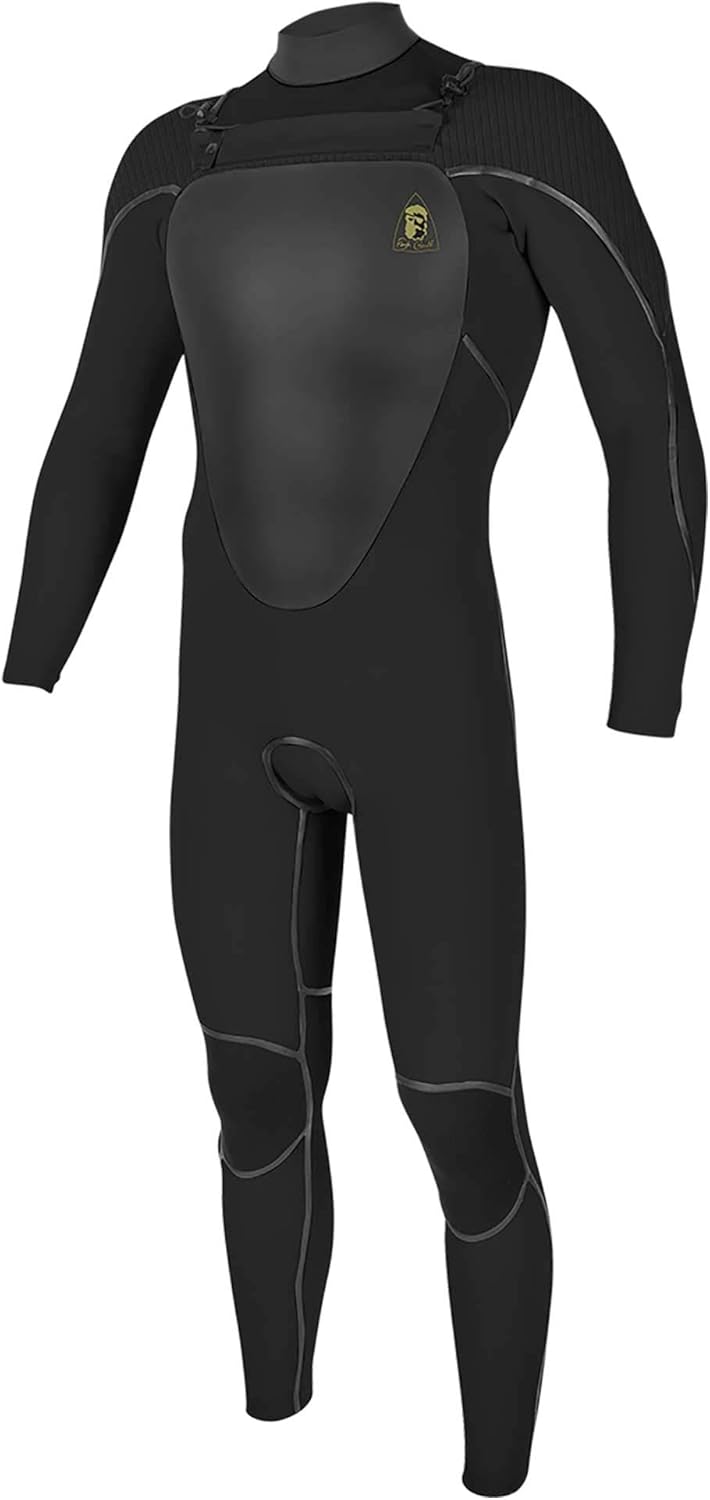O'Neill Men's Mutant Legend 4.5/3.5mm Chest Zip Full w/Hood Wetsuit : Sports & Outdoors