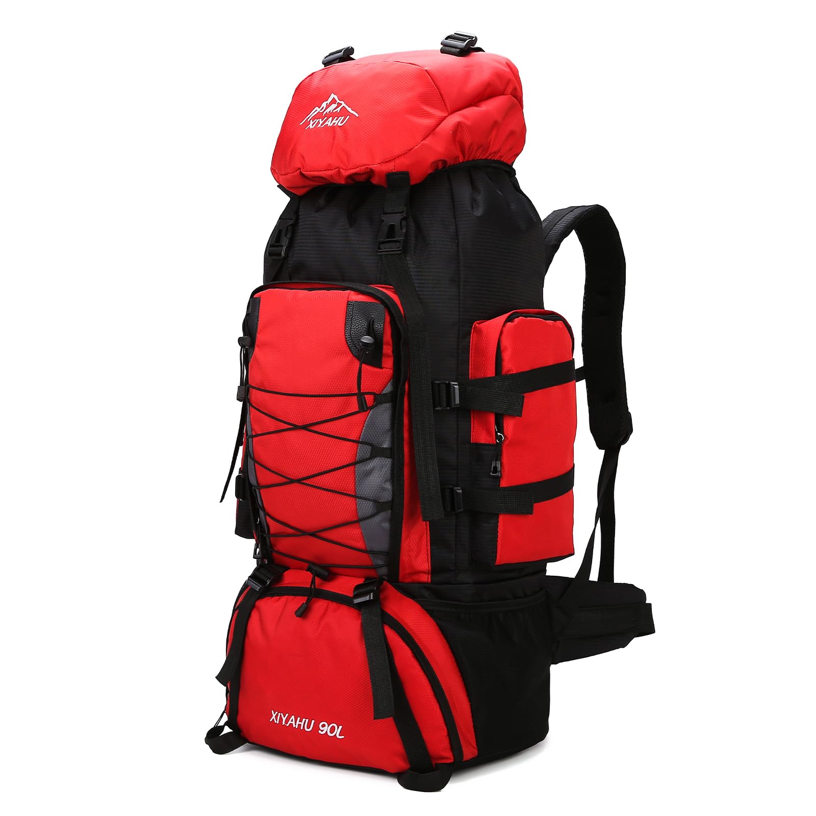 CINGHI LUSSO Hiking Backpack 90L Rucksack for Men Women Waterproof Backpack for Travelling Large Camping Trekking Bags Outdoor Daypack Travel Back Pack