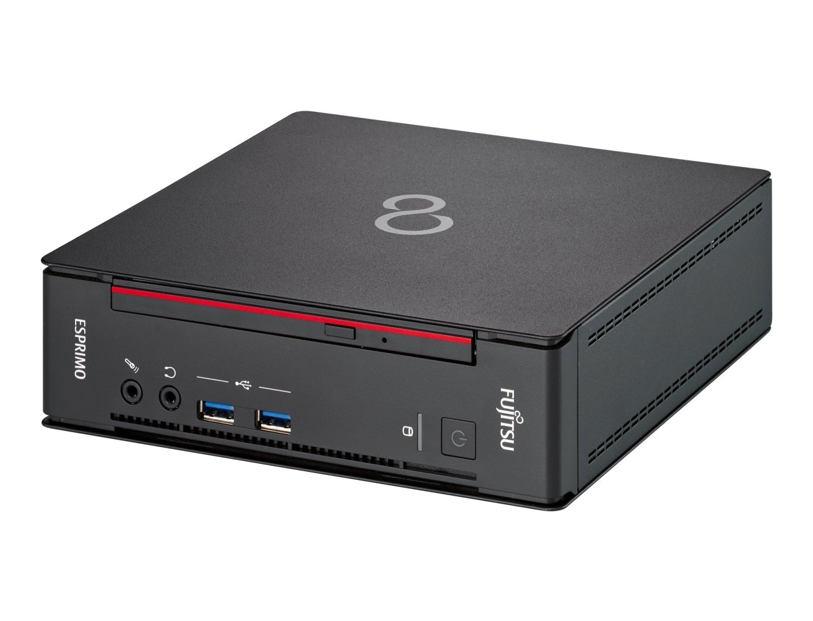 Fujitsu Esprimo Q558, Intel Core i3 8100, 8GB RAM, 256GB SSD, Windows 11 Pro, ESET Internet Security, Desktop Computer Mini PC (Generalüberholt)