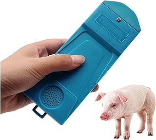 Escáner de ultrasonido veterinario portátil, detector de embarazo portátil recargable for ganado (cerdos, ovejas, ganado vacuno, cabras) y monitoreo fetal de animales de granja