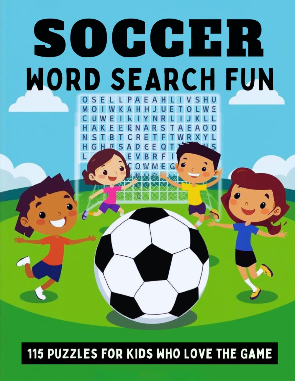 Soccer Word Search Fun: 100+ Puzzles for Kids Who Love the Game