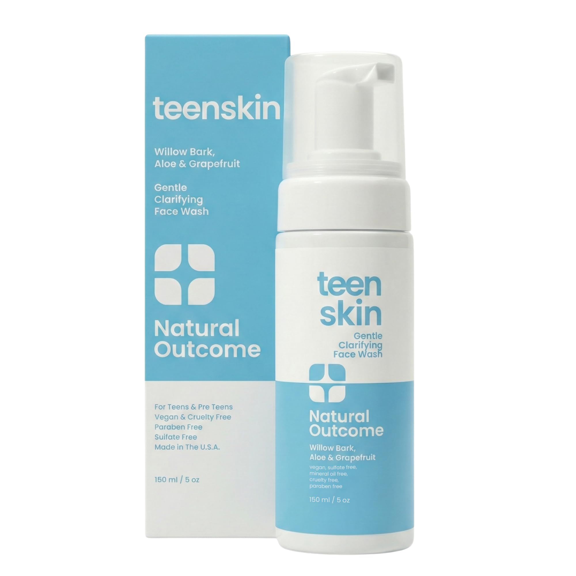 natural outcome Teen Skin Face Wash