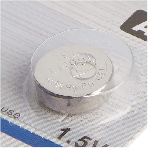 Miniatura 3 de BlueDot Trading Pilas de botón alcalinas AG9, SR45, SG9, LR45 ideales para audífonos, relojes, calculadoras, termómetro, juguetes y más. Cantidad 10