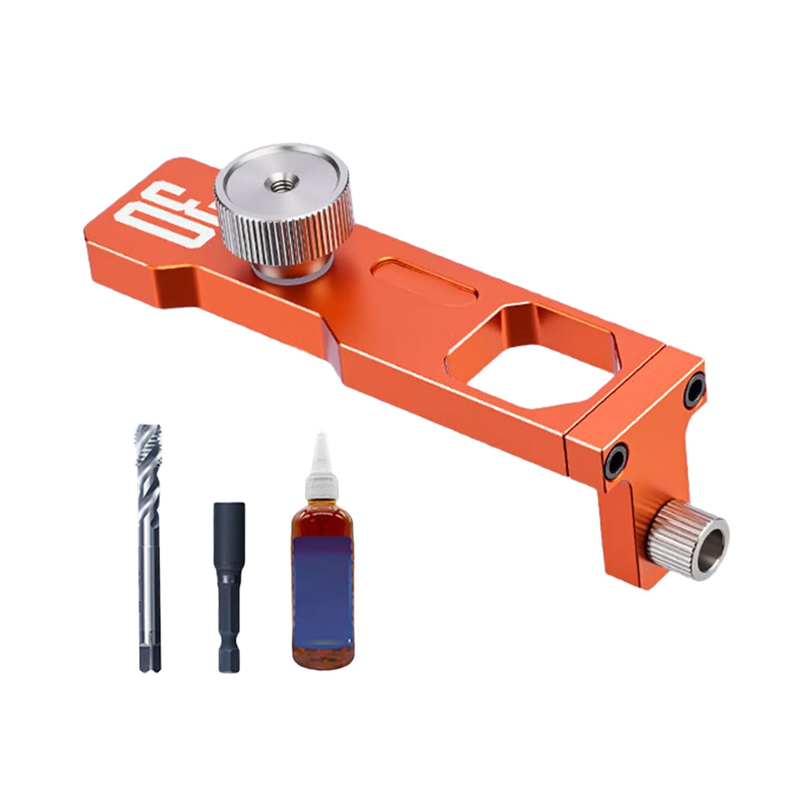 Aluminum Profile Tapping Locator Fixed Hole Tapping Jig Assistant Aluminum Profile Assembly Punching Locator Woodworking Threading Aid