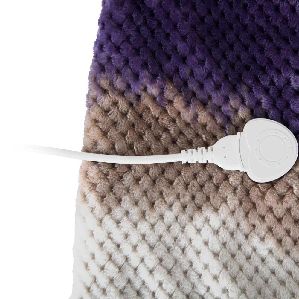 Orbegozo MAH 2500 - Manta térmica, 3 niveles de potencia, mando de control, apagado automático, lavable, 120 W