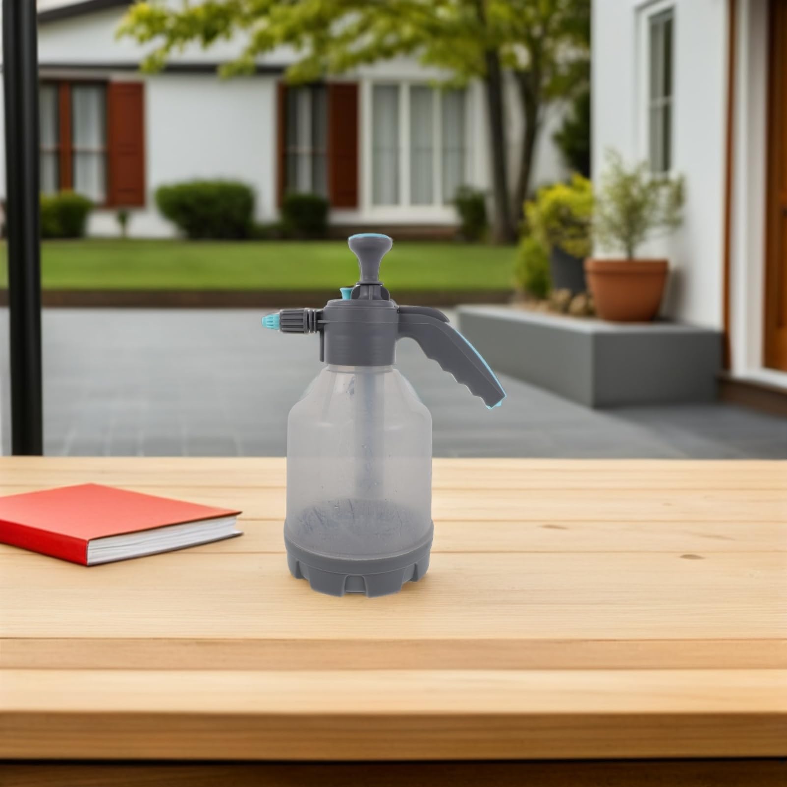 1 Satz Handpump Sprühgerät Tragbare Sprühflasche für Pflanzenbewässerung und Autopflege mit Hochdruckdüse für und Außenbereich