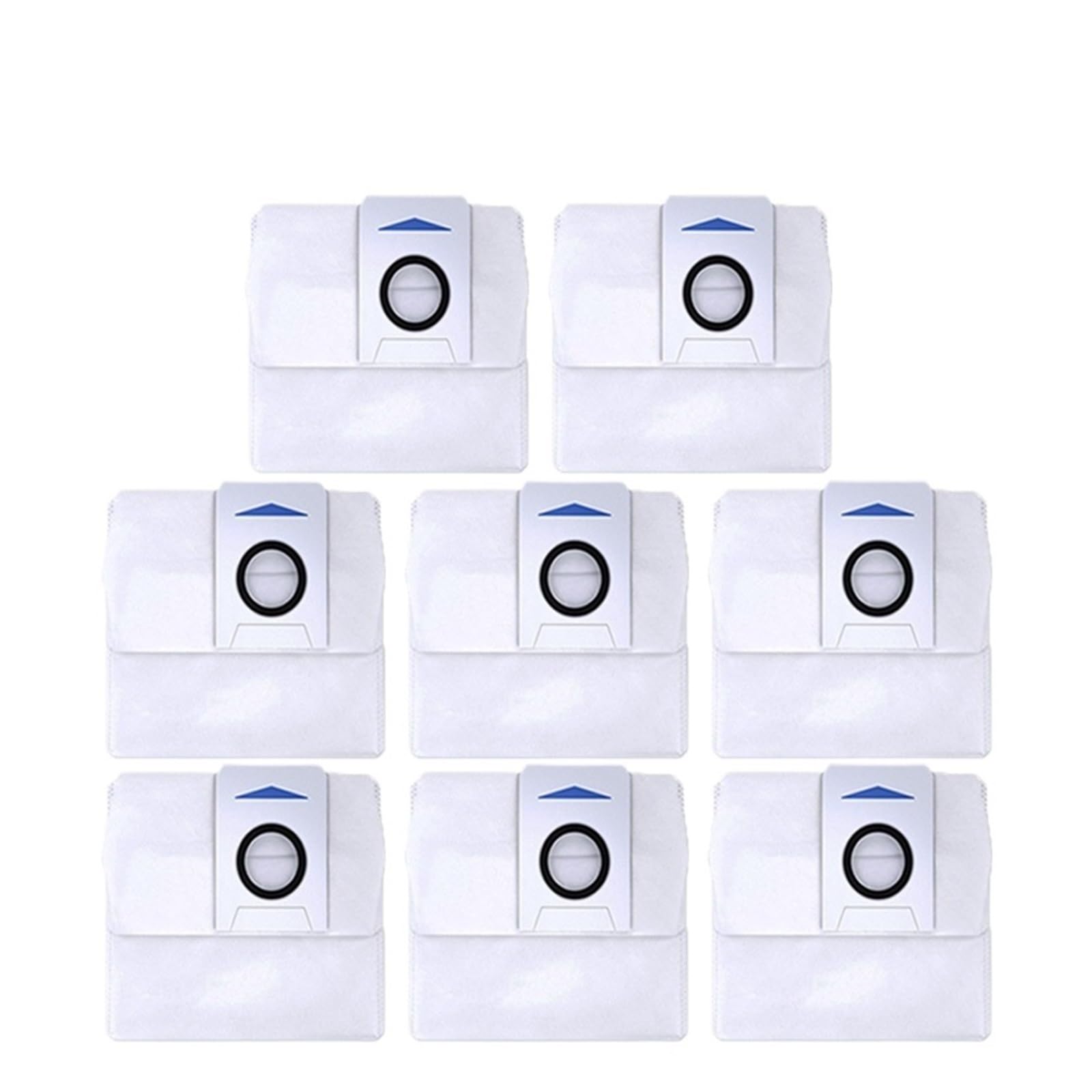 FLJVEZPJ Dust Bag Accessories Dustbin Garbage Vacuum Robot Cleaner Parts，Compatible For Ecovacs，Compatible For Deebot， X1 OMNI / T10 Filter(8pcs)