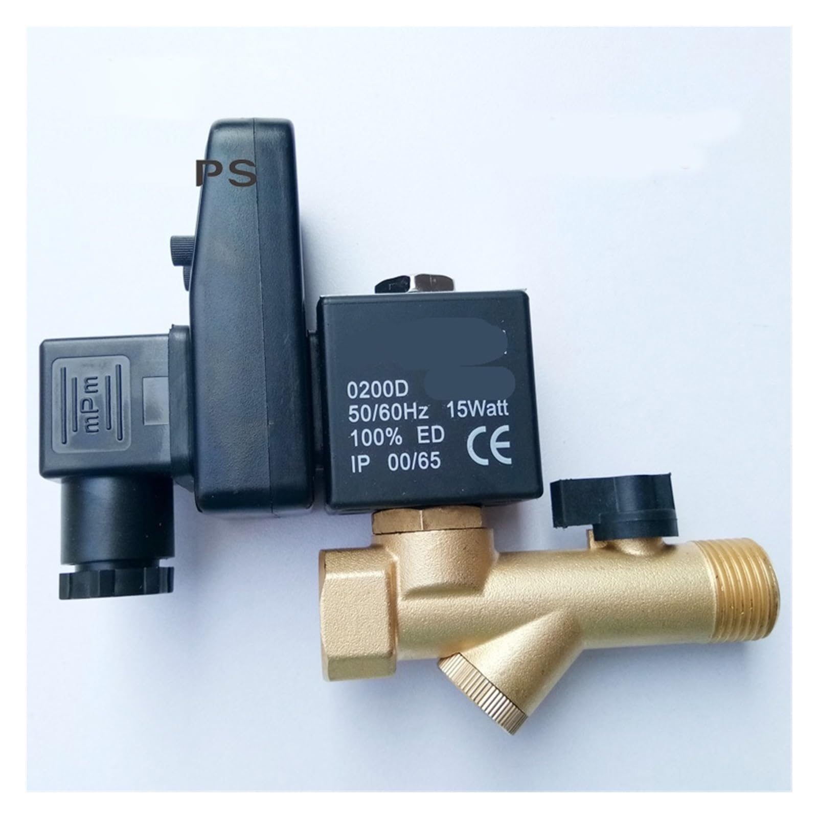 1PCS 1/2" Electric Timer Automatic Water Valve Electronic Drain Solenoid Valve for Air Compressor Condensate Water Electric Drain Valve(12vdc-Opt-a)