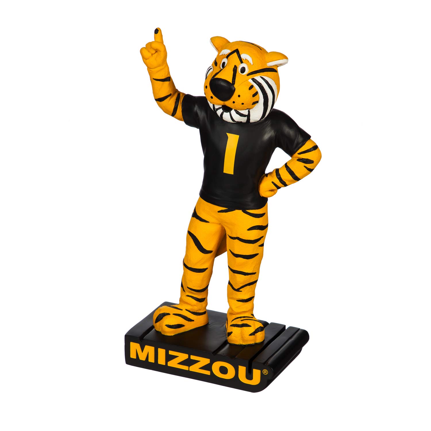 Team Sports America NCAA University of Missouri Fun Colorful Mascot Statue 12 Inches Tall