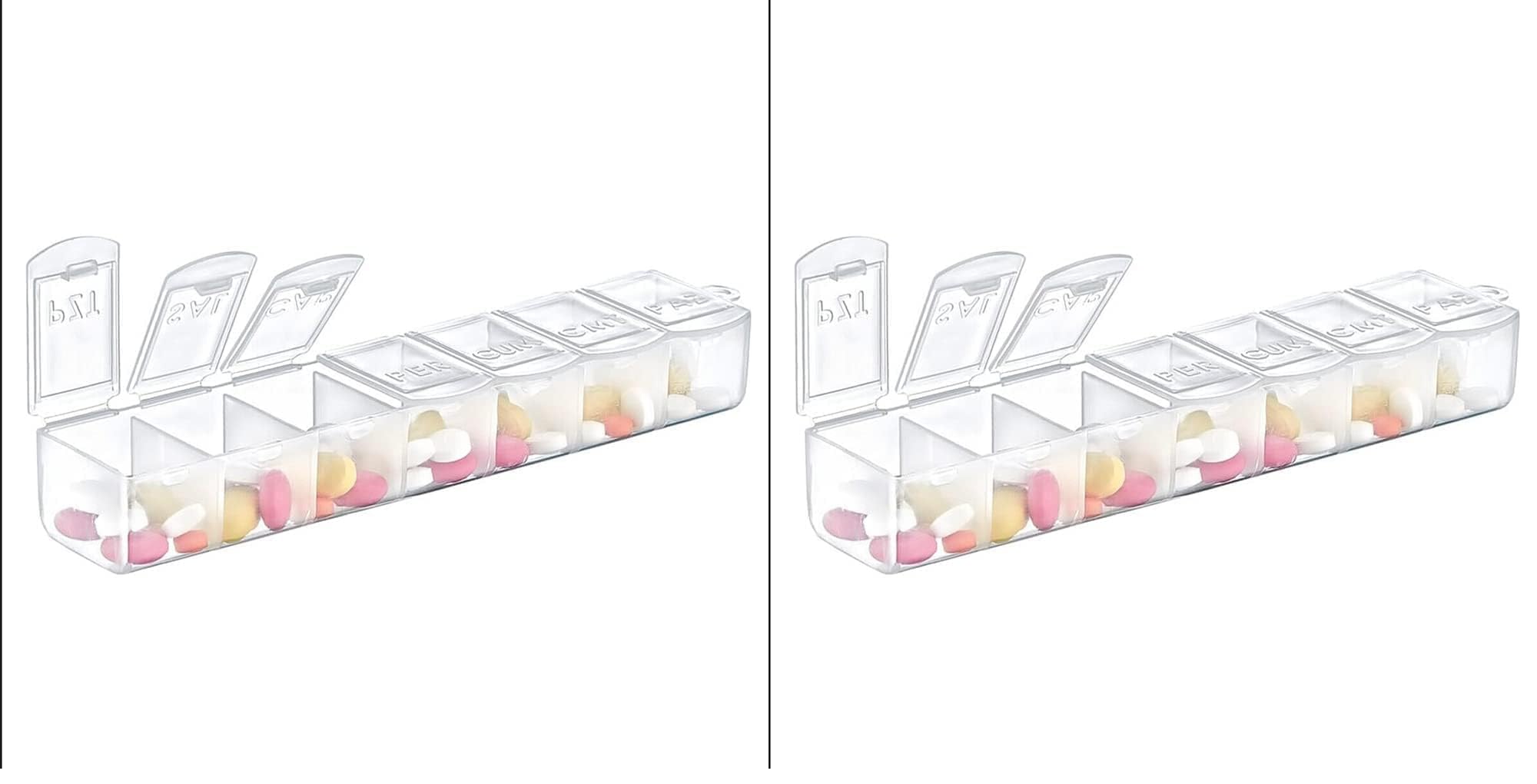 BEE HOME İlaç Kutusu, Çok Renkli 2li paket