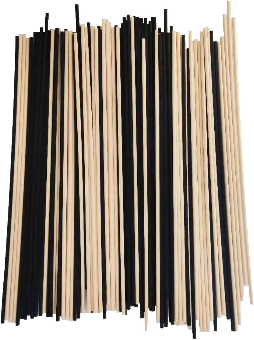 100Pcs Reed Diffuser Sticks, BetterJonny 25cm Rattan Reed Sticks 50Pcs