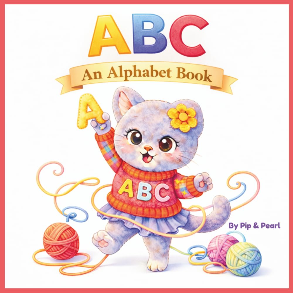 ABC: An Alphabet Book (Pip & Pearl Children's Books and Coloring Books)