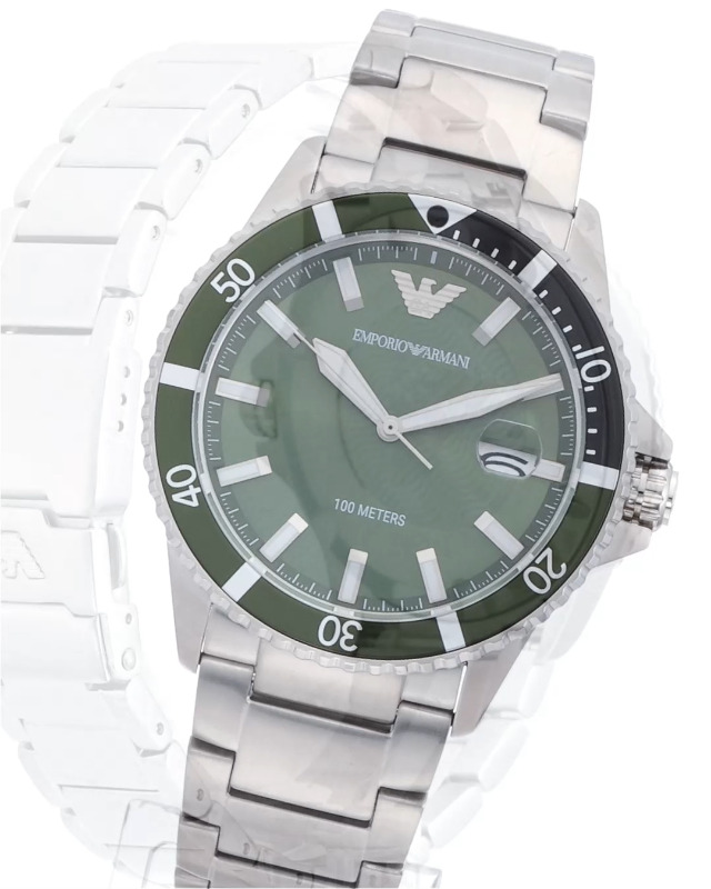 Amazon.co.jp: [Emporio Armani] 腕時計 DIVER AR11338 メンズ 