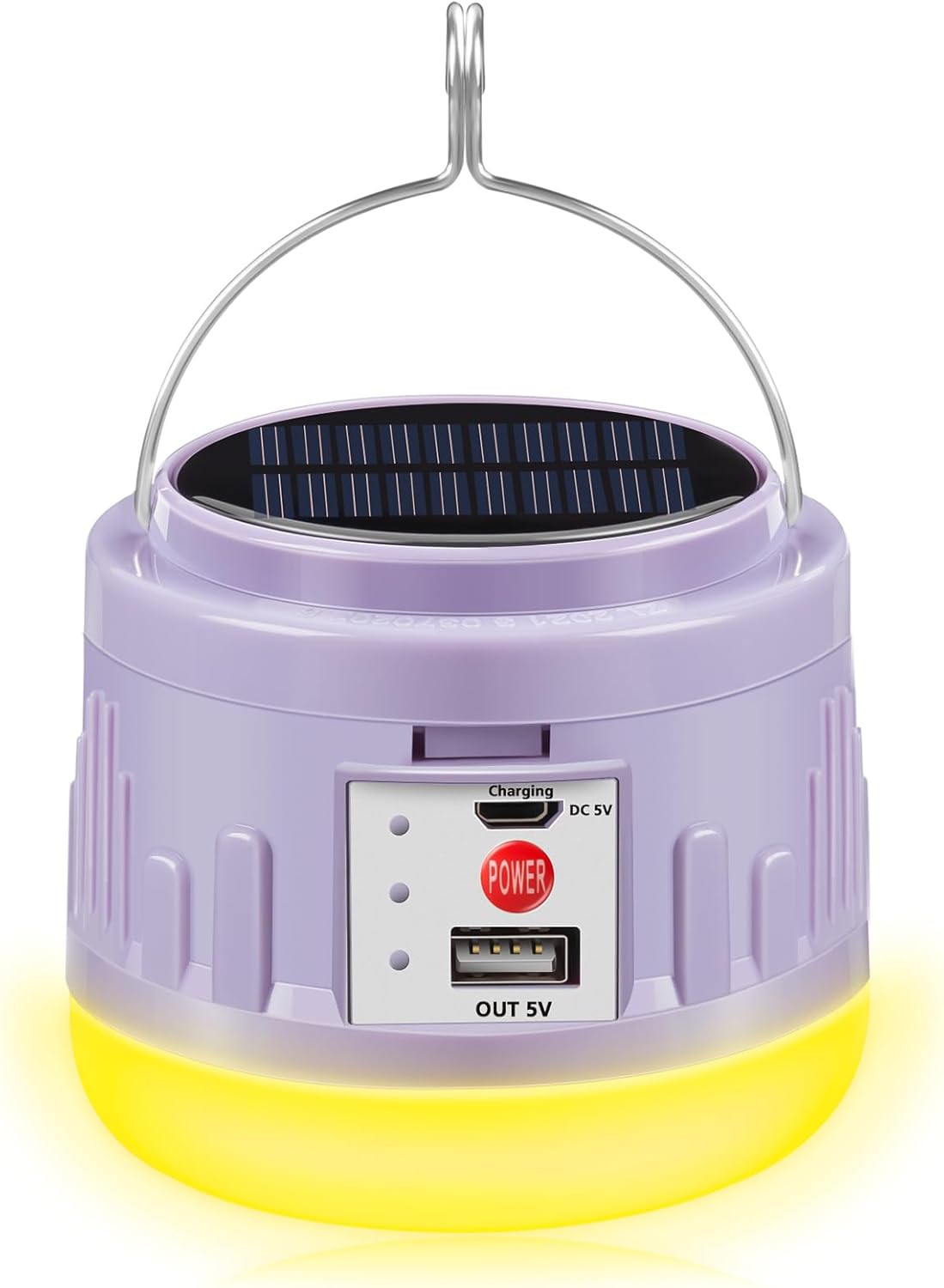 Qualirey Amber Yellow LED Bug Light Bulbs USB Rechargeable