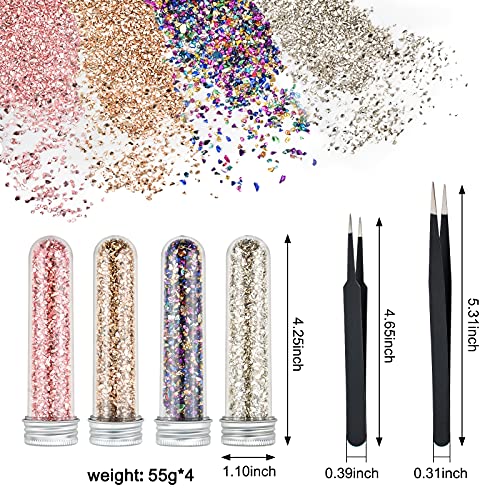 WANDIC 4 Color Crushed Glass - Image 2
