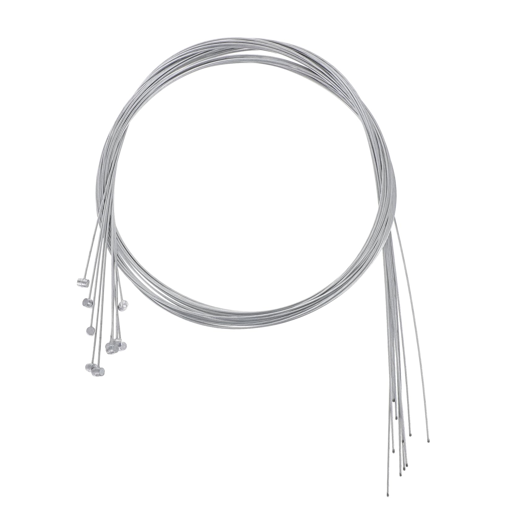SUPVOX 10Pcs Brake Cable for Mountain and Road Bikes Compatible with Bicycle Types Durable Finish