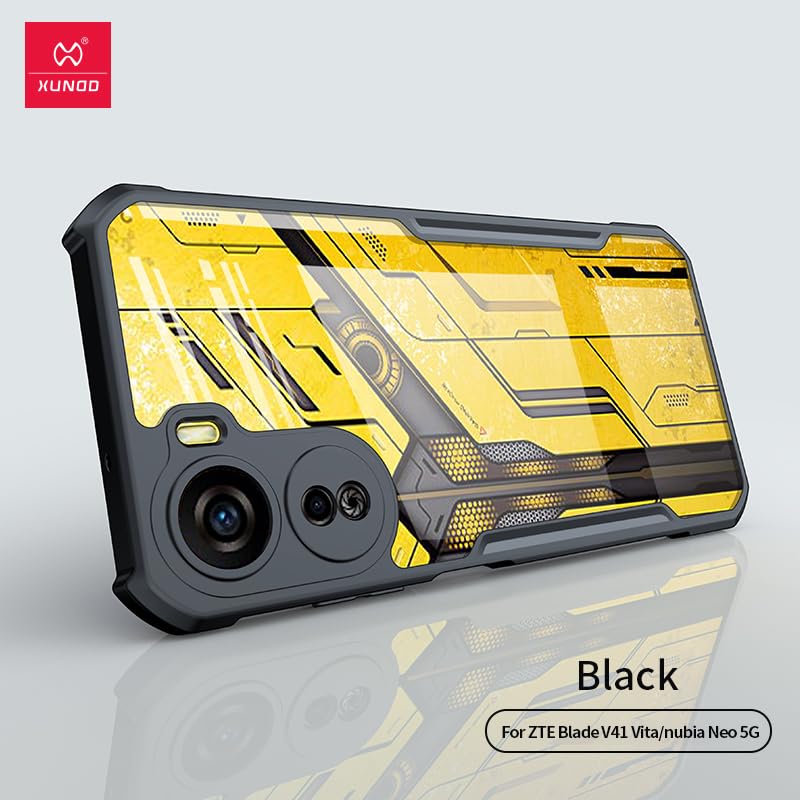 For Nu-bia Neo 3 5G Case, Ultra-Thin Cover Soft TPU Bumper + Acrylic