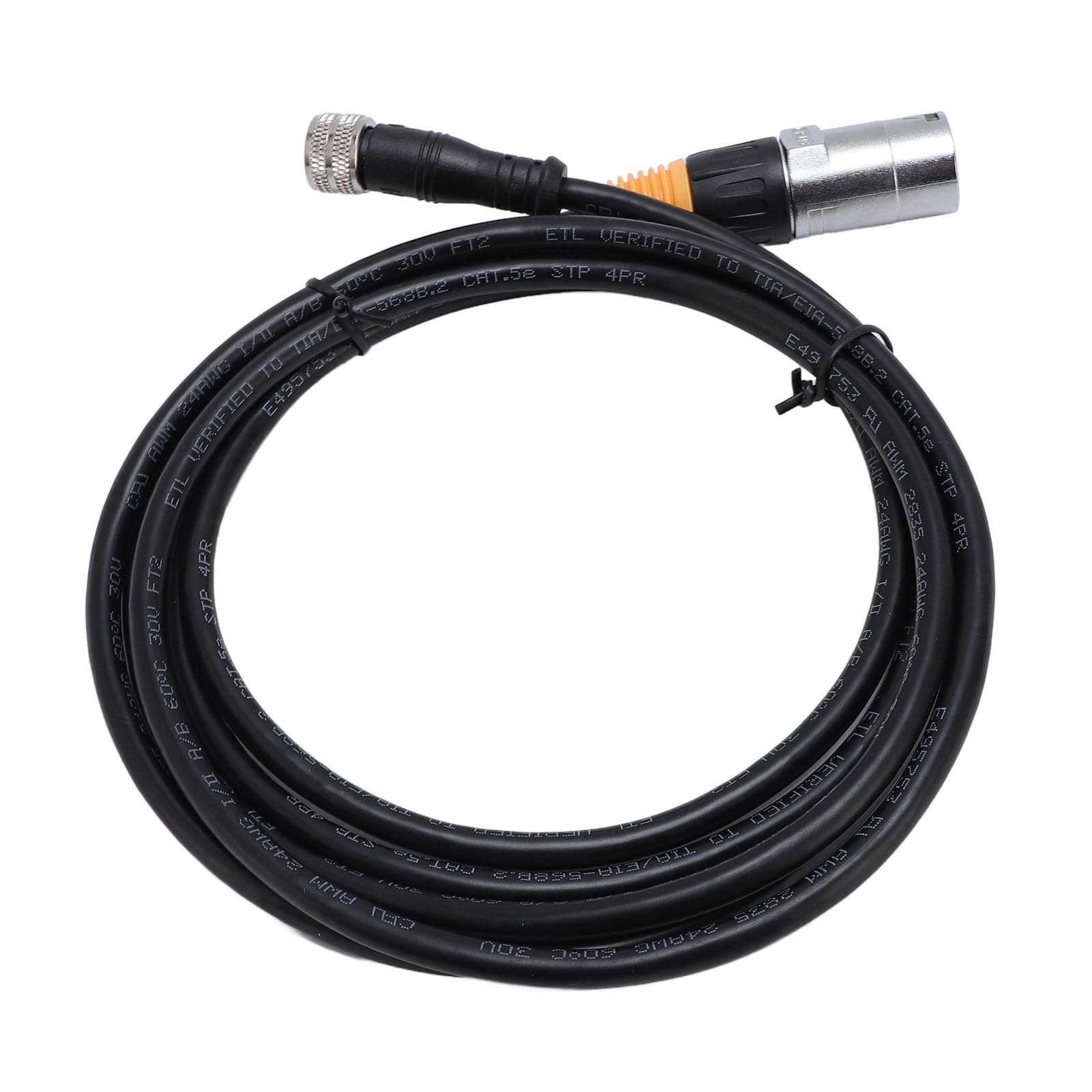 Chrees Cavo Ethernet Cavo Connettore Schermato LAN Resistente All'acqua Resistente per Sistemi Industriali 1 X (5 metri)