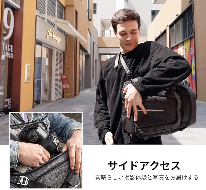 Amazon.co.jp: [K&F Concept] カメラバッグ カメラリュック カメラ 