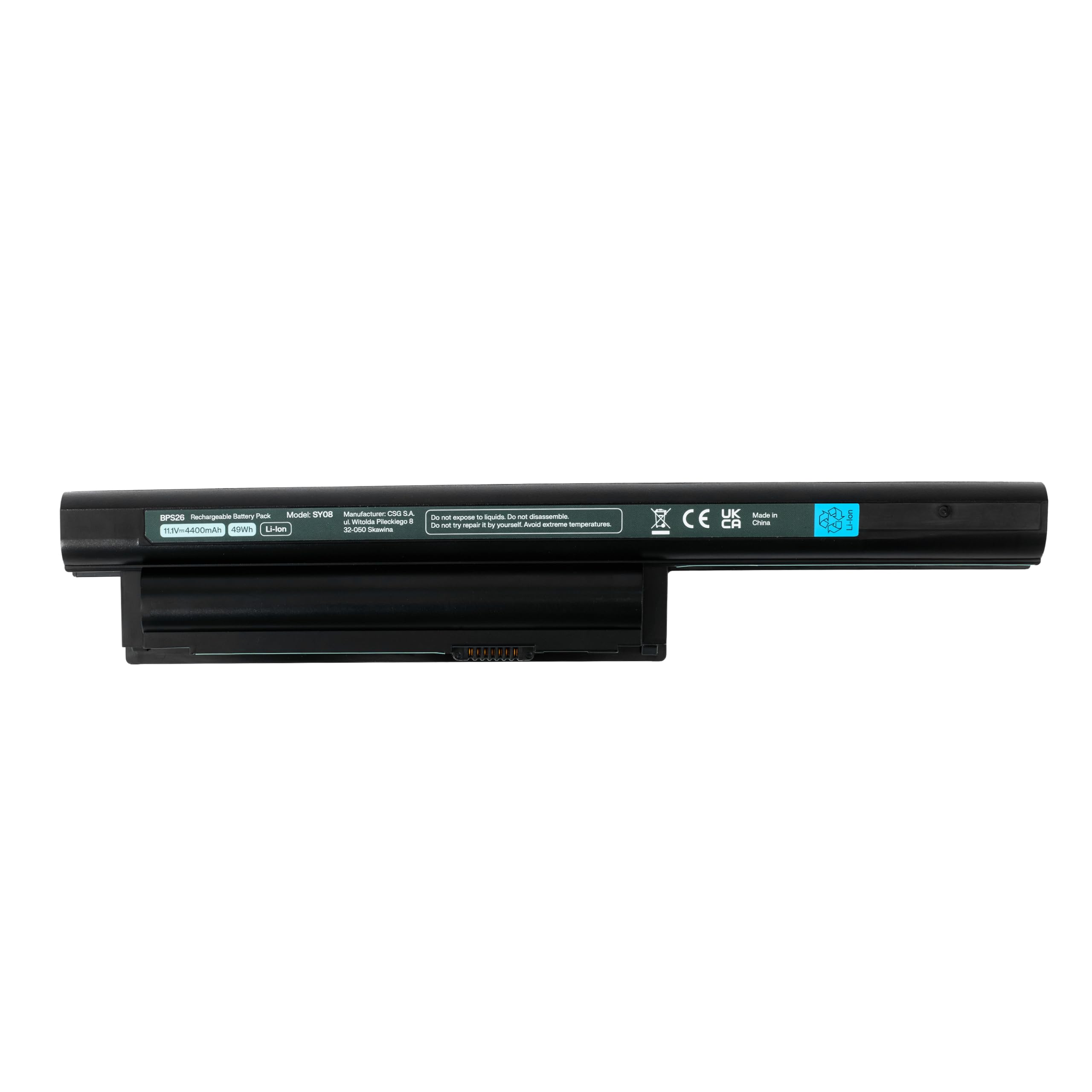 Green Cell Batterie Toshiba PA3817U-1BRS pour L750 C660 C660D C655 C665 C670D L750D L755 L755D L770 L775 P750, Satellite Pro C650 C650D, 4400mAh, 10.8V / 11.1V