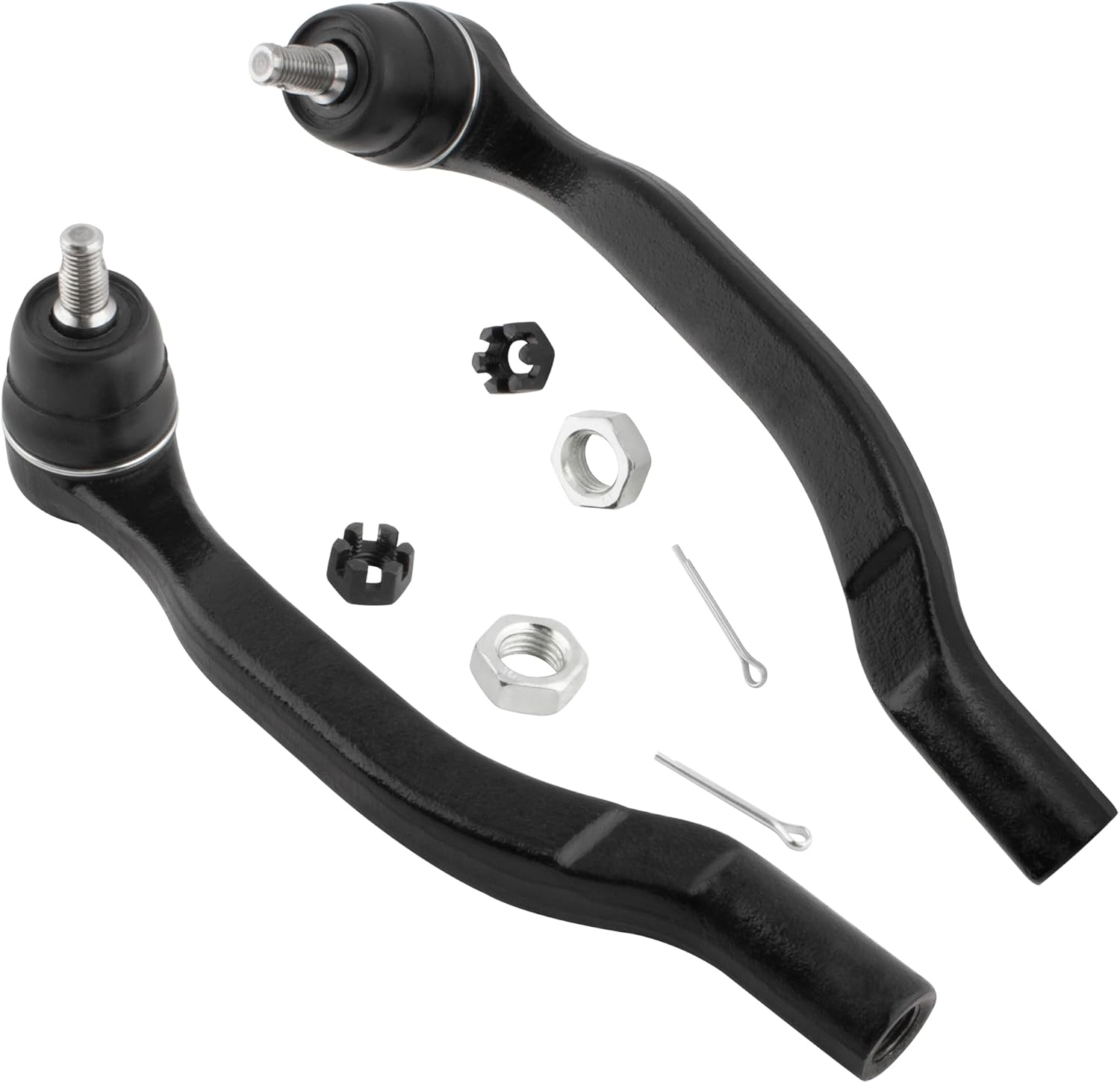 BOXI (Set of 4) Front Inner & Outer Tie Rod Ends Fit for Acura CL 1997 1998 1999 for Honda Accord 1994 1995 1996 1997 / Odyssey 1995 1996 1997 for Isuzu Oasis 1996 1997 1998 1999 | EV342 ES3391 ES3392