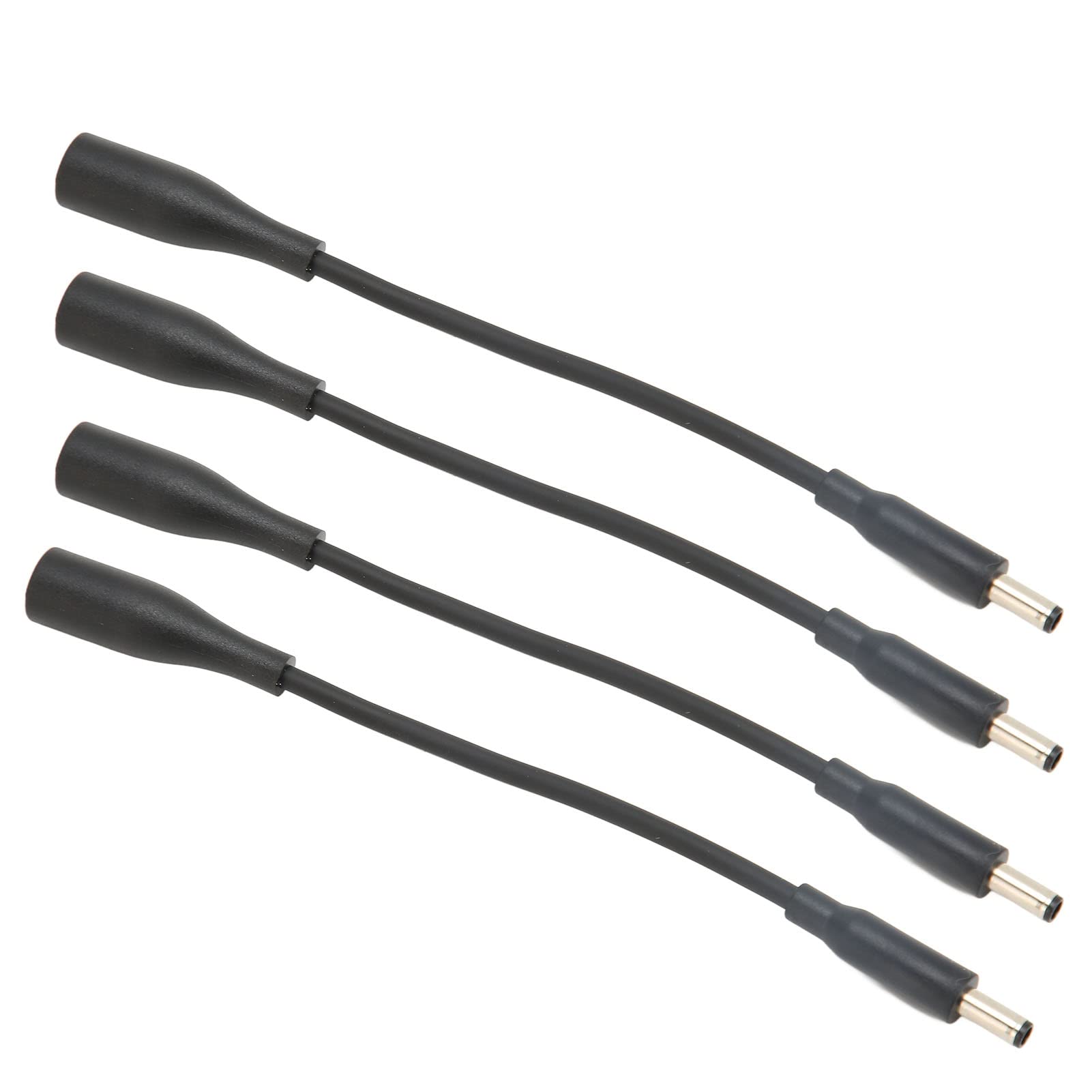 4 szt. Adapter Końcówki Konwerter Kabel DC 7.4x5.0mm do 4.5x3.0mm do Zasilacza do Laptopa Dell, Plug and Play