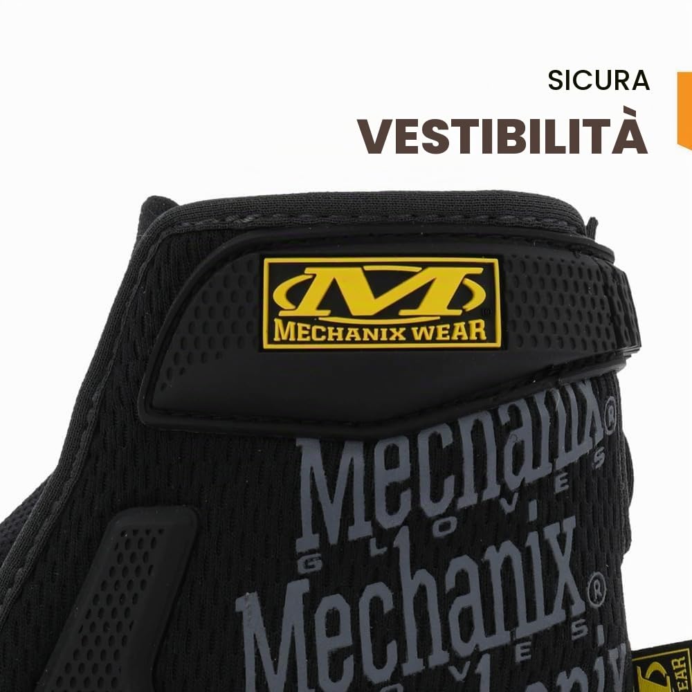 Mechanix Wear - Material4X Original Guanti, Nero, X-Large