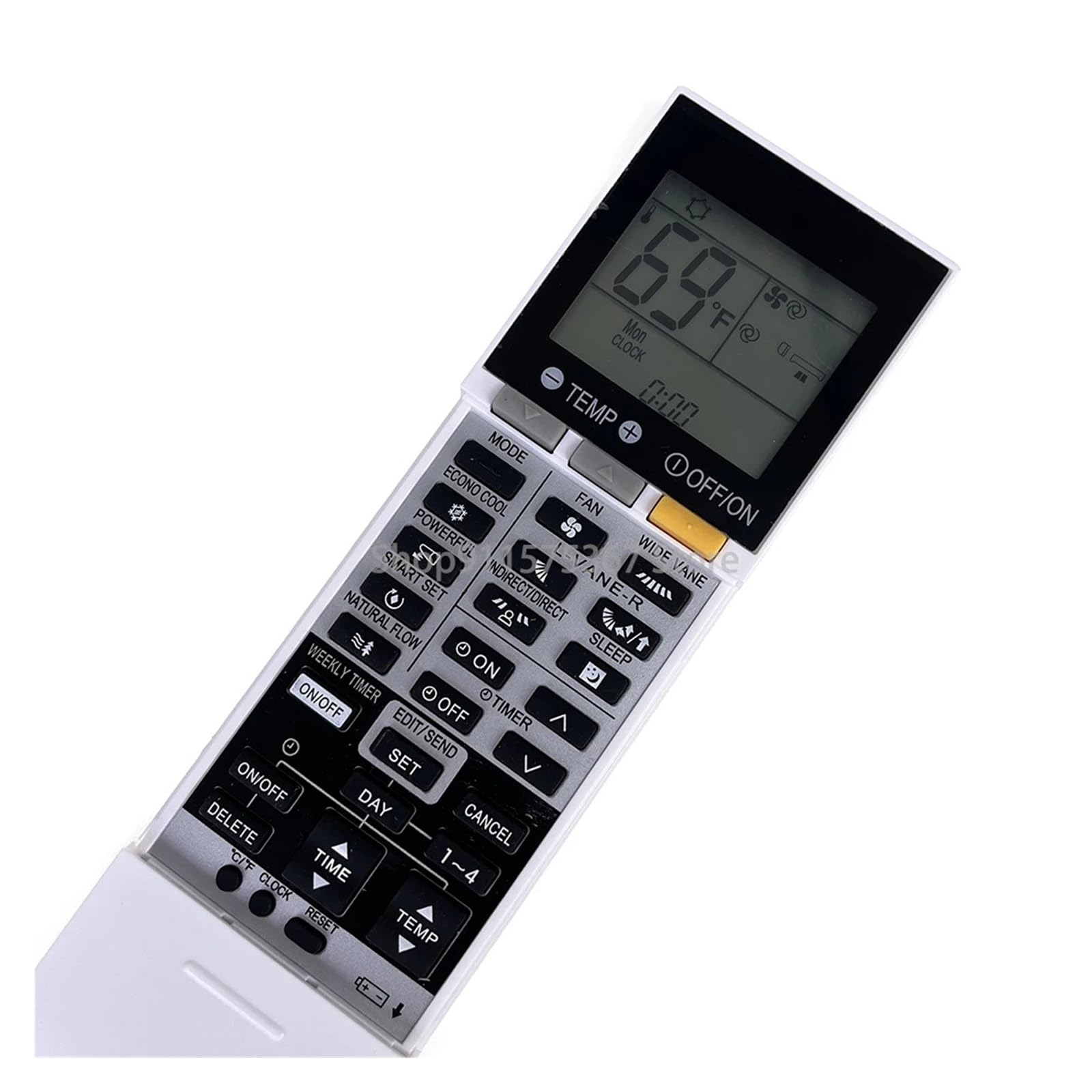 Control Remoto Del Aire Acondicionado | Compatible con Mitsubishi, SG15C.(Have backlight)