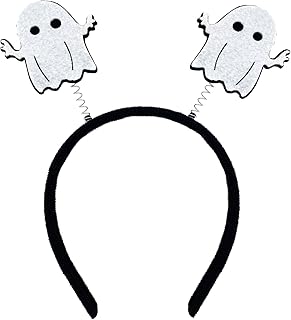 Oblique Unique® Geister Haarreifen Gespenster Haarreif für Fasching Karneval Motto Party Halloween Geist Gespenst Kostüm A...