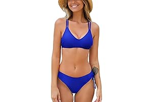 Criss Cross Back Strappy Bikini