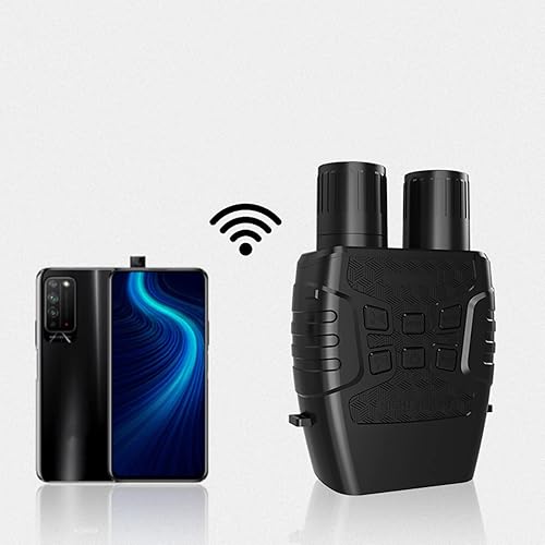 Miniatura 4 de Gafas de visión nocturna 1080P 984 pies 5 niveles de visión nocturna recargable por infrarrojos digitales de 850 NM pantalla de visión grande de 38