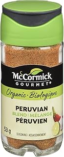 McCormick Gourmet, Premium quality Natural Herbs & Spices, Organic Peruvian Seasoning, 53g