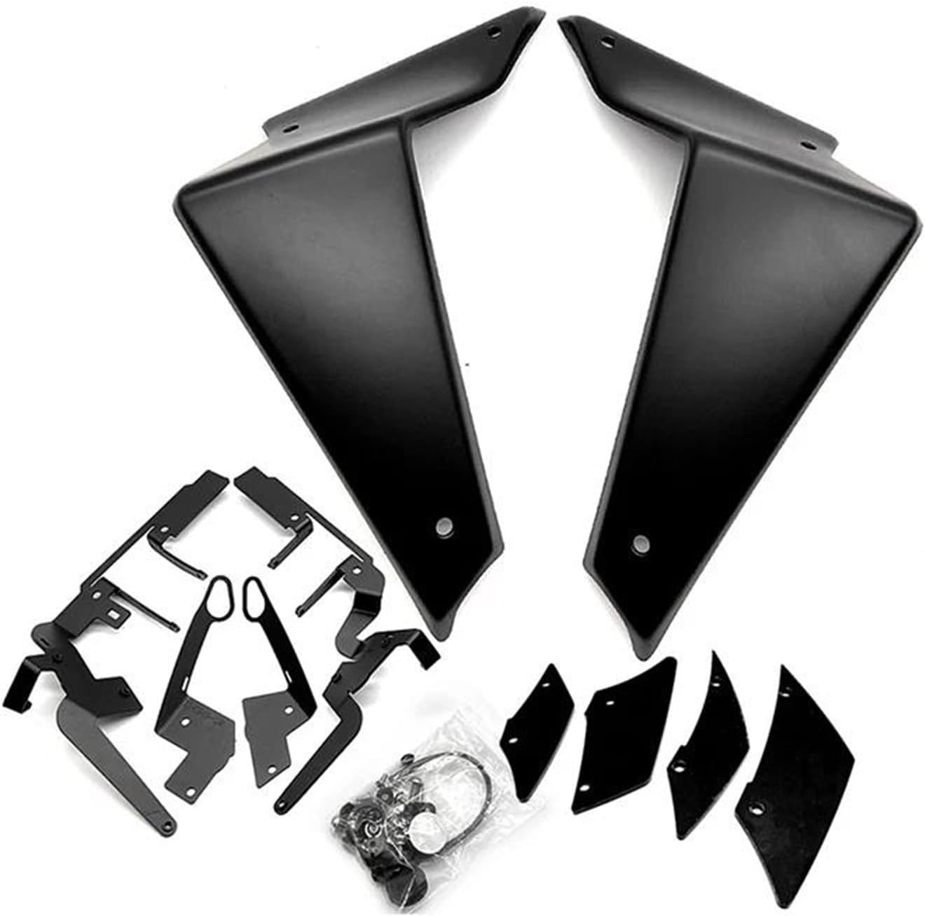オートバイ スポーツ ダウンフォース ネイキッド サイド スポイラー エアロダイナミック ウィング デフレクター 用 ヤマハ 用 M
