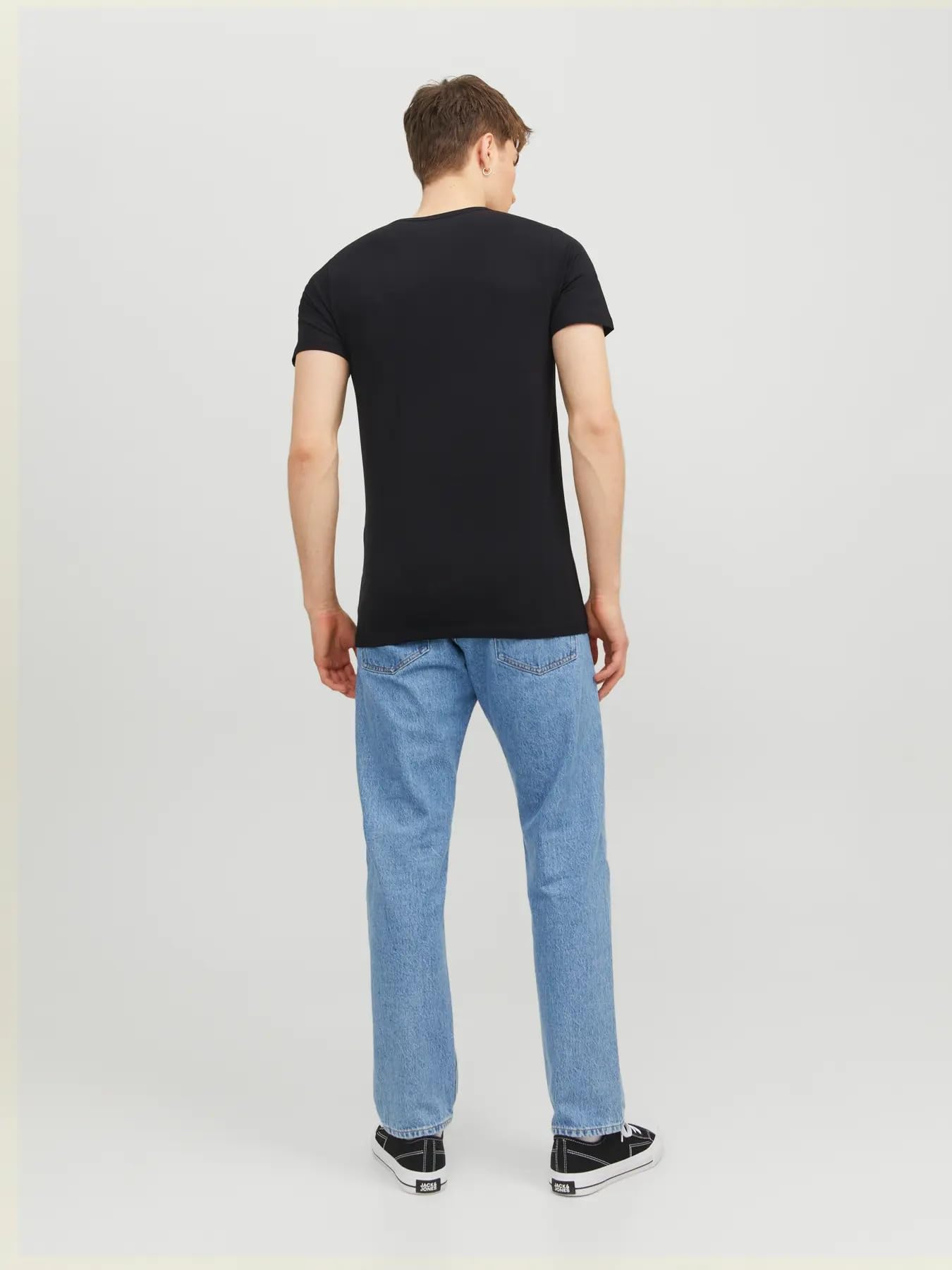 JACK & JONES Male Slim Fit Jeans JJIGLENN JJFELIX AM 066 LID Slim Fit Jeans