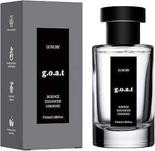 ASSEEK Luxury G.O.A.T Perfume for Men by Rihanna – Midnight Marine Man Cologne, Ocean Aroma & Woody Amber Eau de Parfum, Long Lasting Luxury Cologne Gift, ASSEEK Perfume Para Hombre 1.69 fl oz / 50ml