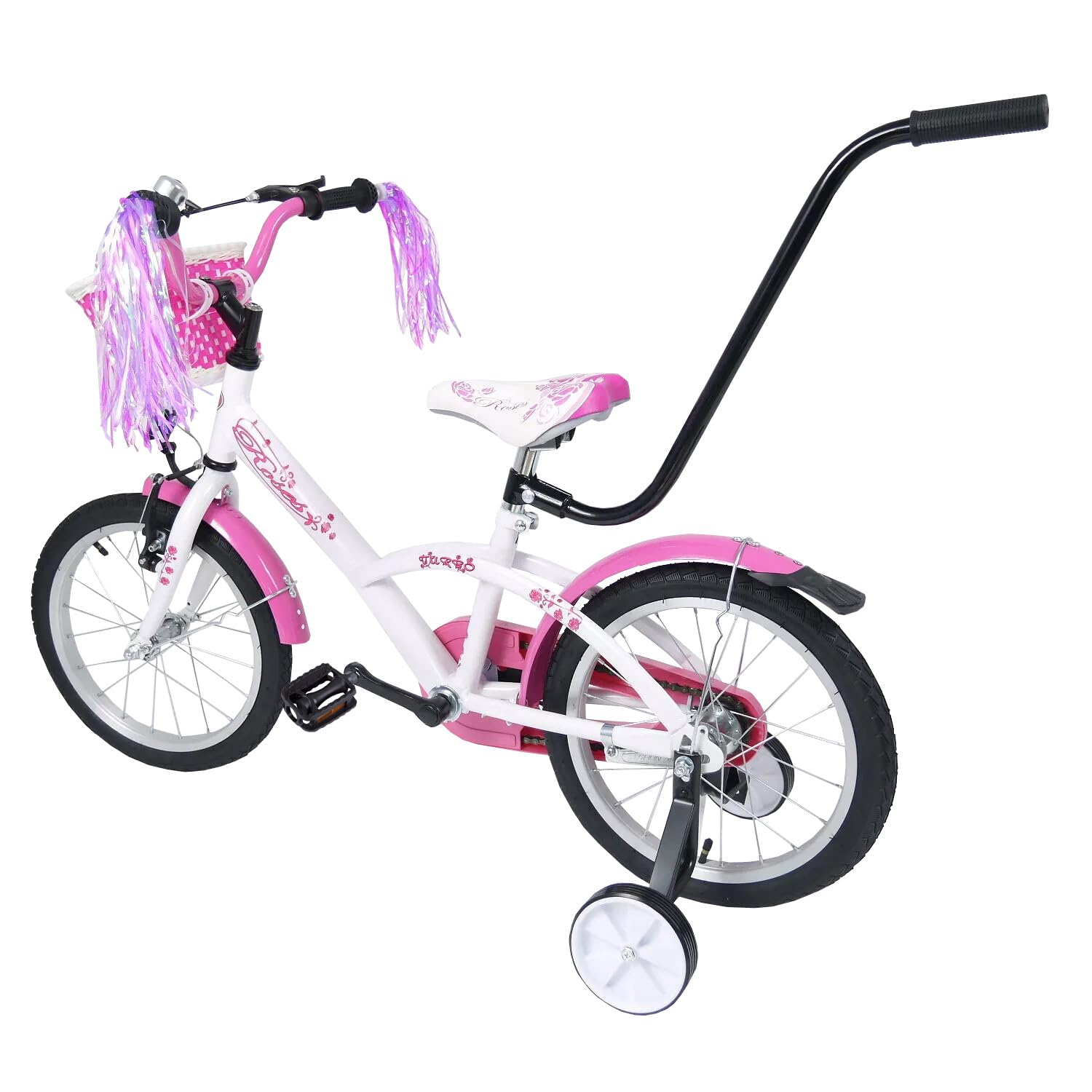 UNIVERSELLE Schubstange für Kinderfahrrad Lernhilfe Schiebestange Haltestange