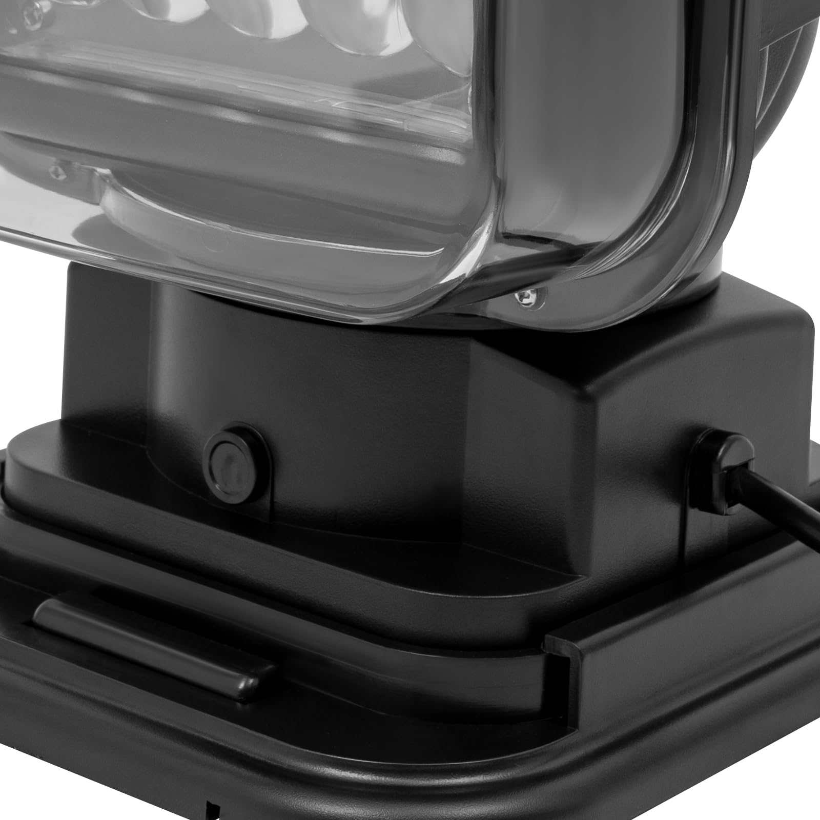 Faro da lavoro a LED, 50 W, 8000 lm, IP67, con telecomando, orientabile a 360°, base magnetica per auto, barca, campeggio, 9 – 32 V DC telecomandabile
