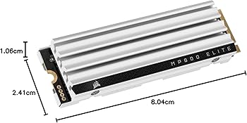 内蔵型SSD CORSAIR MP600 NVMe M.2 SSD 1TB for PS5 Corsair MP600 PRO LPX 1TB M.2 PCIe Gen4 NVMe SSD, Up to 7100MB/s