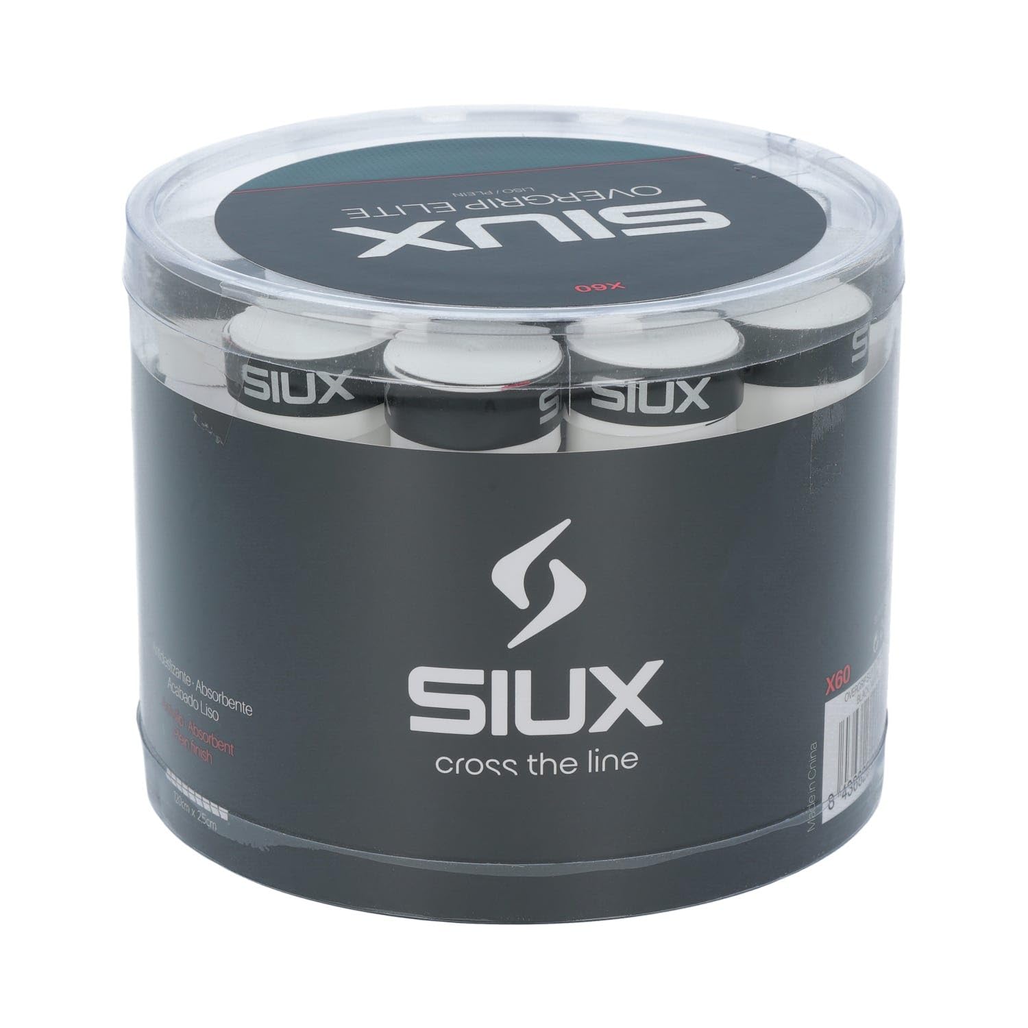 Cubo 60 Uds Overgrip Siux Elite Byn