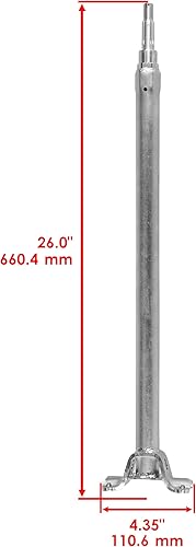 Miniatura 2 de Caltric Eje de vástago de dirección compatible con Yamaha Yfm700R Yfm-700R Raptor 700 2006-2012